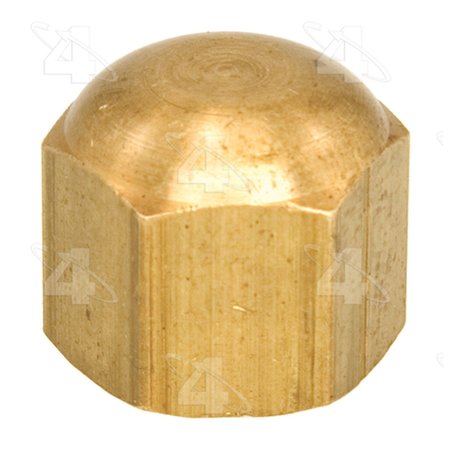 FOUR SEASONS Caps-Brass 1/4 Ac Service Cap, 59626 59626